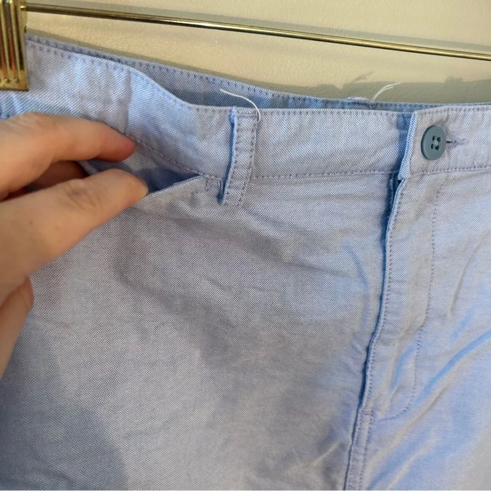 Ralph Lauren Sport 10 Light Blue Skirt Sporty Preppy Boardwalk Resortwear Classy